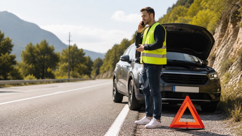 Mida teha, kui auto jääb teele seisma?